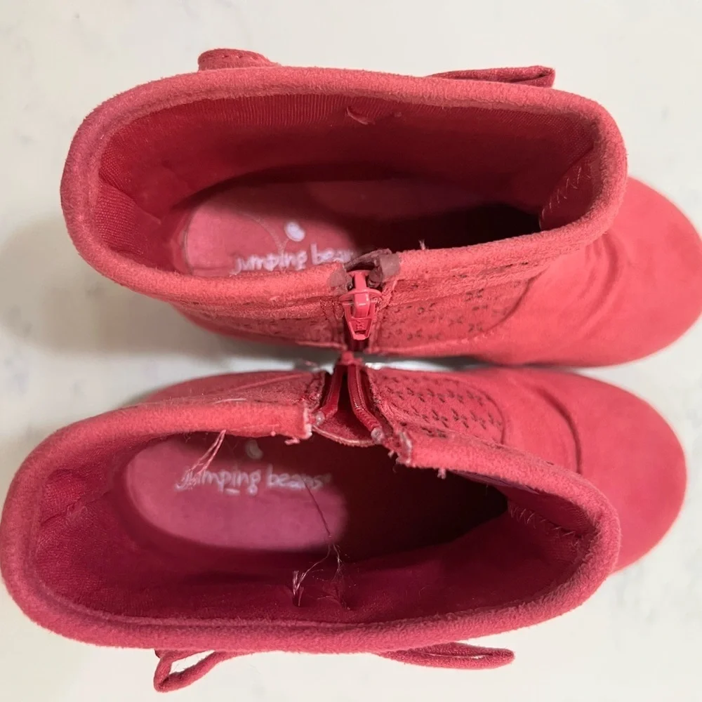 Jumping Beans Pink Kids Boots